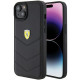 Ferrari FEHCP15MRDUK iPhone 15 Plus 6.7" black hardcase Quilted Metal Logo Ferrari FEHCP15MRDUK iPhone 15 Plus 6.7" black hardcase Quilted Metal Logo