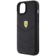 Ferrari FEHCP15MRDUK iPhone 15 Plus 6.7" black hardcase Quilted Metal Logo Ferrari FEHCP15MRDUK iPhone 15 Plus 6.7" black hardcase Quilted Metal Logo