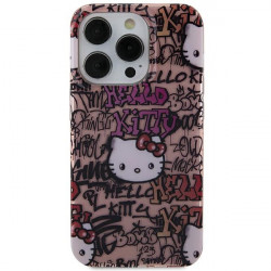 Hello Kitty HKHCN61HDGPTP iPhone 11 / Xr 6.1" pink hardcase IML Tags Graffiti
