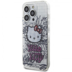 Hello Kitty HKHCP13XHDGPHT iPhone 13 Pro Max 6.7" white hardcase IML Kitty On Bricks Graffiti