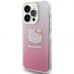 Hello Kitty HKHCP14LHDGKEP iPhone 14 Pro 6.1" pink hardcase IML Gradient Electrop Kitty Head
