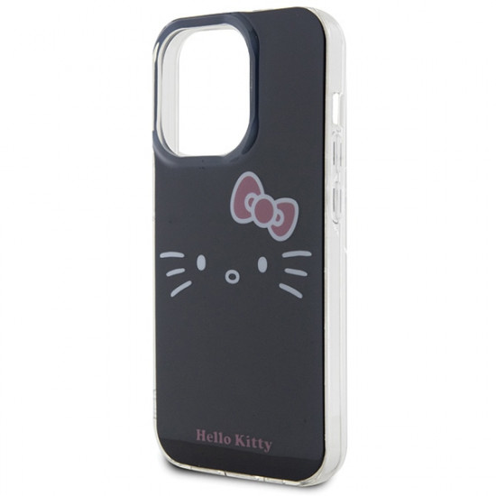 Hello Kitty HKHCP15LHKHLK iPhone 15 Pro 6.1" black hardcase IML Kitty Face