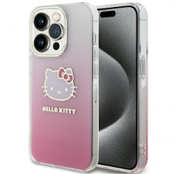 Hello Kitty HKHCP15XHDGKEP iPhone 15 Pro Max 6.7" pink hardcase IML Gradient Electrop Kitty Head