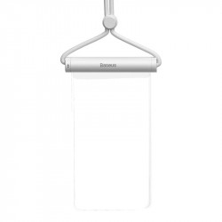 Baseus AquaGlide universal waterproof case with cylinder lock (white)