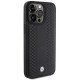BMW BMHCP15L22RFGK iPhone 15 Pro 6.1" black Leather Diamond Pattern BMW BMHCP15L22RFGK iPhone 15 Pro 6.1" black Leather Diamond Pattern