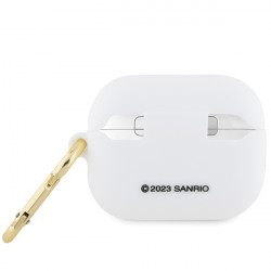 Hello Kitty HKAP3DKHSH Airpods Pro cover white Silicone 3D Kitty Head