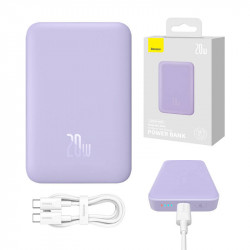 Baseus Magnetic Mini Powerbank 10000mAh 20W (purple)