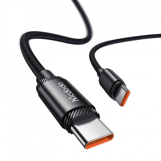 Mcdodo CA-3680 cable USB-C / USB-C, 240W, 1,2m (black)