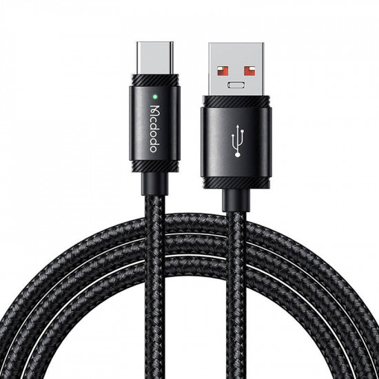 Mcdodo CA-4730 cable USB-A / USB-C, 120W, 1,5m (black)