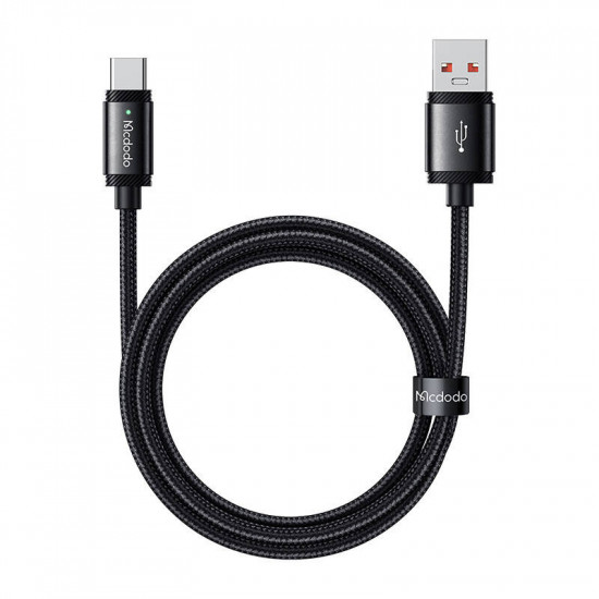 Mcdodo CA-4730 cable USB-A / USB-C, 120W, 1,5m (black)