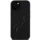 Karl Lagerfeld KLHCP15SSKSBMCK iPhone 15 6.1" czarny/black hardcase Silicone Karl Script