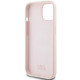 Karl Lagerfeld KLHCP15SSKSBMCP iPhone 15 6.1" różowy/pink hardcase Silicone Karl Script