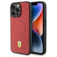 Ferrari FEHMP15XPTER iPhone 15 Pro Max 6.7" czerwony/red hardcase Carbon Metal Logo MagSafe Ferrari FEHMP15XPTER iPhone 15 Pro Max 6.7" czerwony/red hardcase Carbon Metal Logo MagSafe