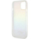 Guess GUHCP12MHDECMI iPhone 12/12 Pro 6.1" wielokolorowy hardcase IML Faceted Mirror Disco Iridescent