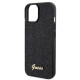 Guess GUHCP14SPMSDGSK iPhone 14 / 15 / 13 6.1" czarny/black hardcase Disco Metal Script Guess GUHCP14SPMSDGSK iPhone 14 / 15 / 13 6.1" czarny/black hardcase Disco Metal Script