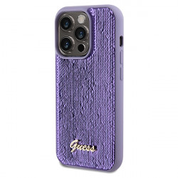 Guess GUHCP14XPSFDGSU iPhone 14 Pro Max 6.7" fioletowy/purple hardcase Sequin Script Metal Guess GUHCP14XPSFDGSU iPhone 14 Pro Max 6.7" fioletowy/purple hardcase Sequin Script Metal