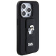 Karl Lagerfeld KLHCP14XGSAKCPK iPhone 14 Pro Max 6.7" czarny/black hardcase Gripstand Saffiano Karl&Choupette Pins Karl Lagerfeld KLHCP14XGSAKCPK iPhone 14 Pro Max 6.7" czarny/black hardcase Gripstand Saffiano Karl&Choupette Pins