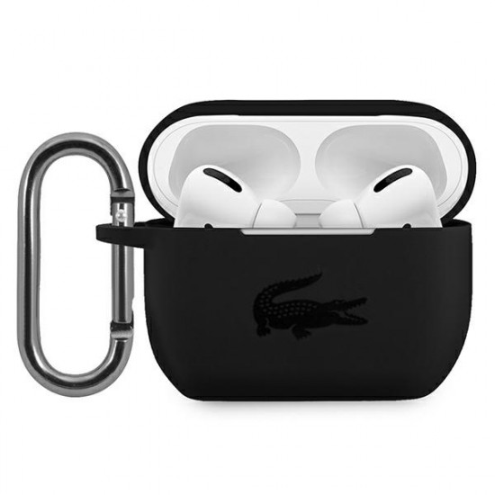 Lacoste LCAPSK AirPods Pro cover black Silicone Lacoste LCAPSK AirPods Pro cover black Silicone