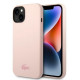 Lacoste LCHCP14SSI iPhone 14 6,1" light pink hardcase Silicone Lacoste LCHCP14SSI iPhone 14 6,1" light pink hardcase Silicone