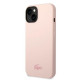 Lacoste LCHCP14SSI iPhone 14 6,1" light pink hardcase Silicone Lacoste LCHCP14SSI iPhone 14 6,1" light pink hardcase Silicone