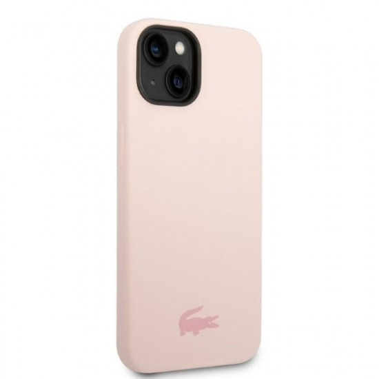 Lacoste LCHCP14SSI iPhone 14 6,1" light pink hardcase Silicone Lacoste LCHCP14SSI iPhone 14 6,1" light pink hardcase Silicone