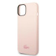 Lacoste LCHCP14SSI iPhone 14 6,1" light pink hardcase Silicone Lacoste LCHCP14SSI iPhone 14 6,1" light pink hardcase Silicone