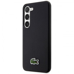 Lacoste LCHCS23MPVCK Samsung Galaxy S23+ S916 black hardcase Iconic Petit Pique