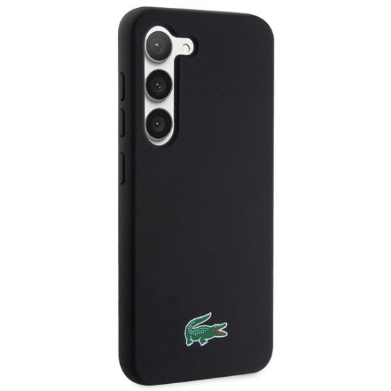 Lacoste LCHCS23MSLOK Samsung Galaxy S23+ S916 black hardcase Silicone Lacoste LCHCS23MSLOK Samsung Galaxy S23+ S916 black hardcase Silicone