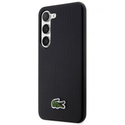 Lacoste LCHCS23SPVCK Samsung Galaxy S23 S911 black hardcase Iconic Petit Pique