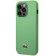 Lacoste LCHMP14LPVCN iPhone 14 Pro 6.1" green hardcase Iconic Petit Pique MagSafe