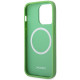 Lacoste LCHMP14LPVCN iPhone 14 Pro 6.1" green hardcase Iconic Petit Pique MagSafe
