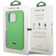 Lacoste LCHMP14LPVCN iPhone 14 Pro 6.1" green hardcase Iconic Petit Pique MagSafe