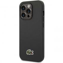 Lacoste LCHMP14XPVCK iPhone 14 Pro Max 6.7" black hardcase Iconic Petit Pique MagSafe