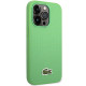 Lacoste LCHMP14XPVCN iPhone 14 Pro Max 6.7" green hardcase Iconic Petit Pique MagSafe