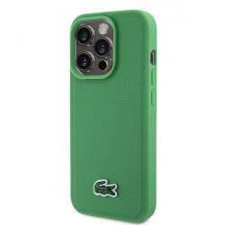 Lacoste LCHMP15LPVCN iPhone 15 Pro 6.1" green hardcase Iconic Petit Pique MagSafe