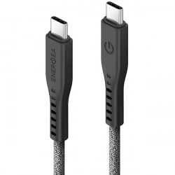 ENERGEA Flow cable USB-C - USB-C 1.5m black 240W 5A PD Fast Charge