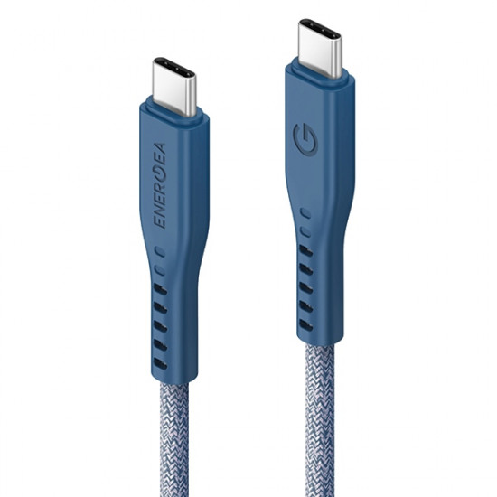 ENERGEA Flow cable USB-C - USB-C 1.5m blue 240W 5A PD Fast Charge