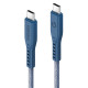 ENERGEA Flow cable USB-C - USB-C 1.5m blue 240W 5A PD Fast Charge