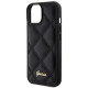 Guess GUHCP15SPSQSQSK iPhone 15 6.1" black hardcase Quilted Metal Logo Guess GUHCP15SPSQSQSK iPhone 15 6.1" black hardcase Quilted Metal Logo