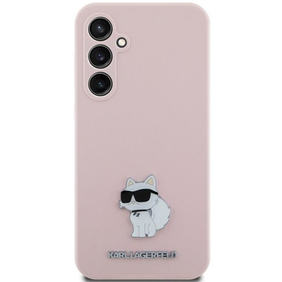 Karl Lagerfeld KLHCS23FESMHCNPP S23 FE S711 pink Silicone Choupette Metal Pin