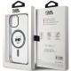 Karl Lagerfeld KLHMP15MHCHNOTK iPhone 15 Plus / 14 Plus 6.7" transparent hardcase IML Choupettes Head MagSafe