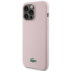 Lacoste LCHMP15LSLOI iPhone 15 Pro 6.1" pink hardcase Silicone MagSafe