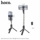 Hoco  Selfie Stick (K16)  Stable, BT 4.0, with Wireless Bluetooth Remote Controller and Light, 80cm  Black