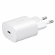 Samsung  Wall Charger (EP TA800EWE)  Type C, Fast Charging, 25W, 3A  White (Bulk Packing)