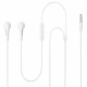 Samsung  Wired Earphones (EHS64AVFWE)  Jack 3.5mm, Microphone, In Ear, 1.2m  White (Bulk Packing)