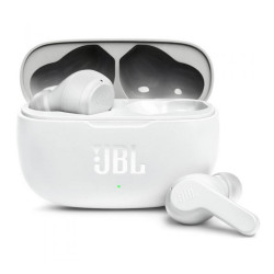JBL  Wireless Earbuds (Wave 200)  Bluetooth 5.0, True Wireless, Microphone, Voice Assistant, Siri  White JBL  Wireless Earbuds (Wave 200)  Bluetooth 5.0, True Wireless, Microphone, Voice Assistant, Siri  White