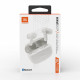 JBL  Wireless Earbuds (Wave 200)  Bluetooth 5.0, True Wireless, Microphone, Voice Assistant, Siri  White