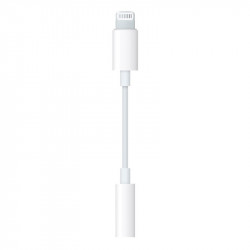 Apple  Original Audio Adapter A1749 (MMX62ZMA/A)  Lightning to Jack 3.5mm  White (Blister Packing) Apple  Original Audio Adapter A1749 (MMX62ZMA/A)  Lightning to Jack 3.5mm  White (Blister Packing)