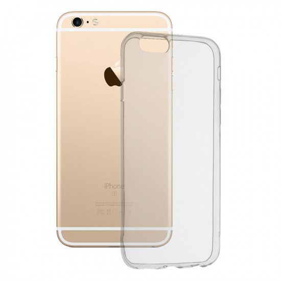 Techsuit  Clear Silicone  iPhone 6 Plus / 6s Plus  Transparent