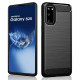 Techsuit Carbon Silicone Samsung Galaxy S20 4G / S20 5G Black Techsuit Carbon Silicone Samsung Galaxy S20 4G / S20 5G Black